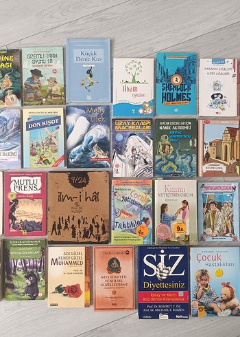 28 Adet Temiz Kullanılmış 2.El Çeşitli Kitaplar