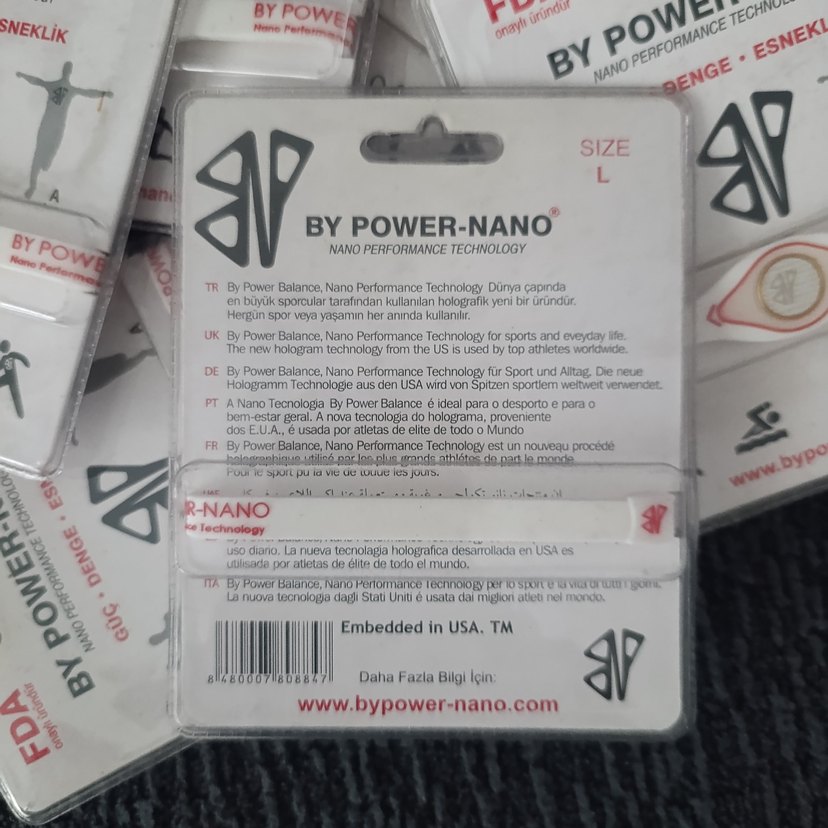 By Power-Nano Rock Punk Gold Erkek Bileklik - Görsel 2