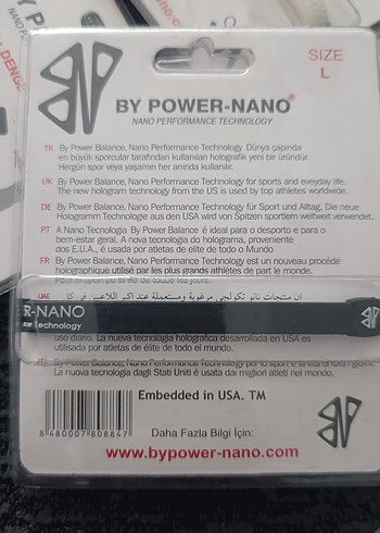 Çok Renkli BY POWER-NANO Bileklikler - Görsel 2