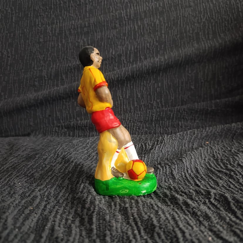 Vintage Seramik Futbolcu Biblosu - Görsel 4