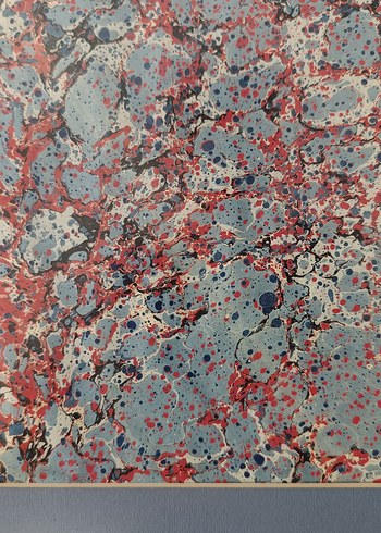 El Yapımı Ebru Tablo - Görsel 6