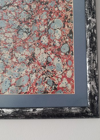 El Yapımı Ebru Tablo - Görsel 2