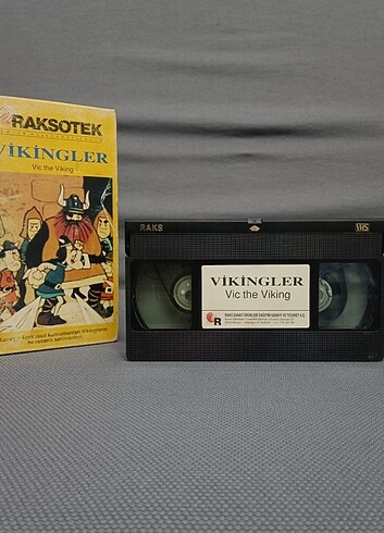 Vikingler Çizgi Film VHS Video Kaset