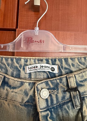 Nvy Jeans Kadın Yıkamalı Bol Kesim Denim Pantolon