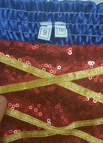 10 Yaş Beden Pamuk prenses kostüm