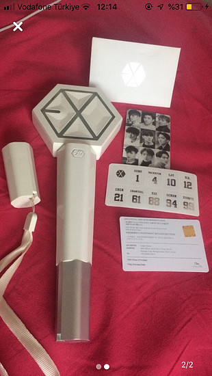 orijinal exo lightstick