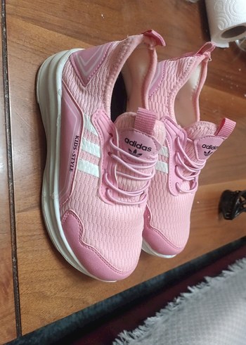 Kız Çocuk Pembe Elastik Spor Ayakkabı