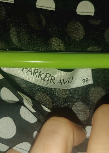 Siyah Puantiyeli Pileli elbise - Görsel 5