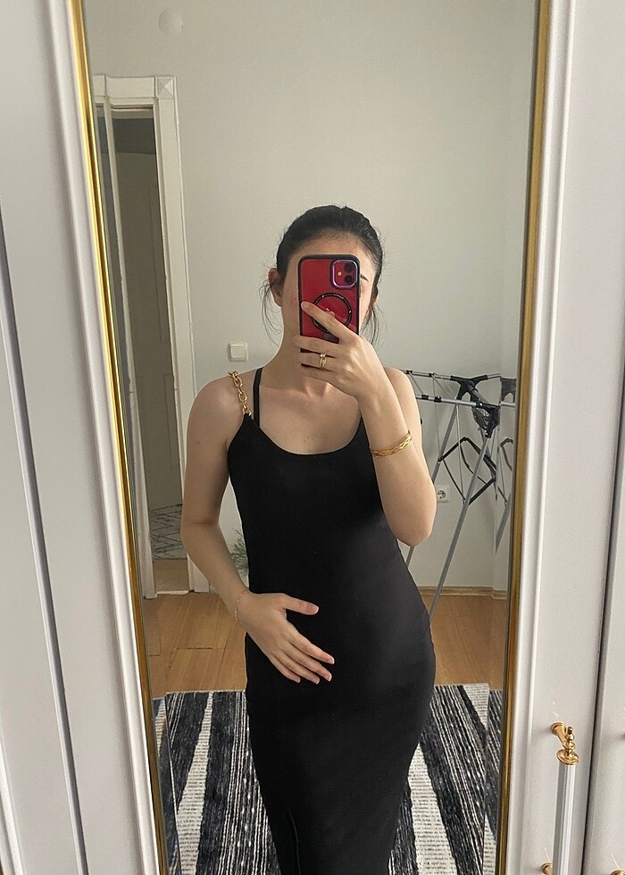 Siyah elbise - Görsel 5