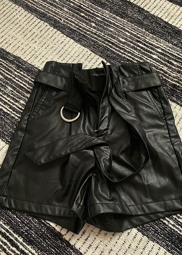 Deri şort - Görsel 2