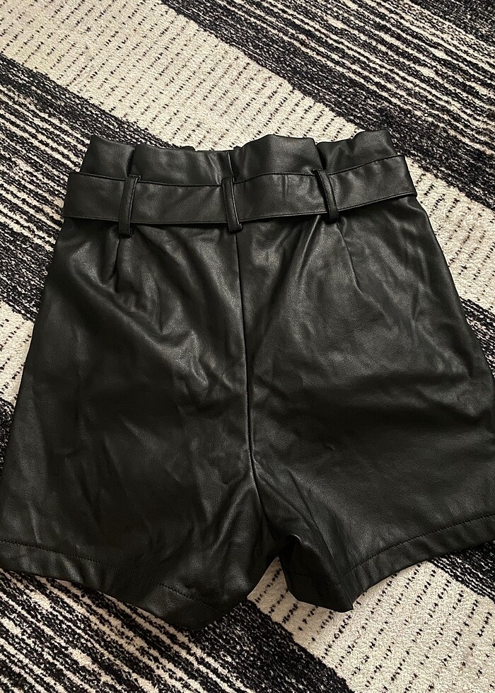 Deri şort - Görsel 4