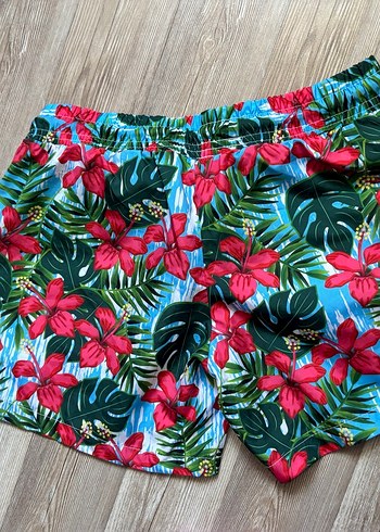 Çiçek Desenli Renkli Unisex Mini Mayo - Görsel 2