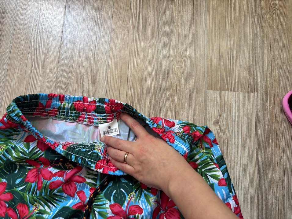 Çiçek Desenli Renkli Unisex Mini Mayo - Görsel 3