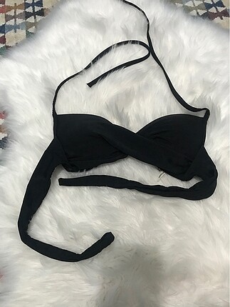 koton destekli bağlamalı bikini üstü