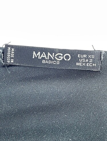 xs Beden siyah Renk Mango Siyah Elbise