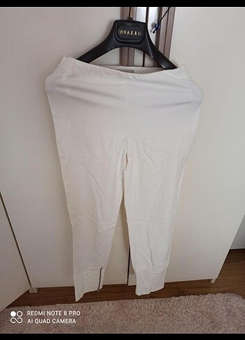 36 Beden beyaz Renk Twist beyaz pantolon