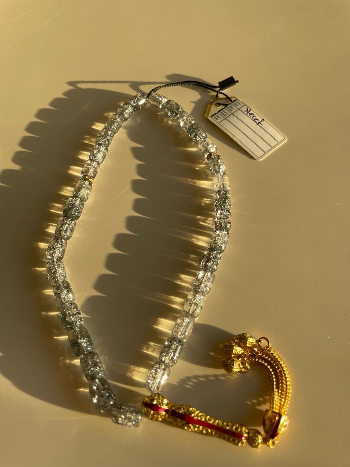 Minimalist Altın Erkek Tesbih necef Tesbih - Görsel 2