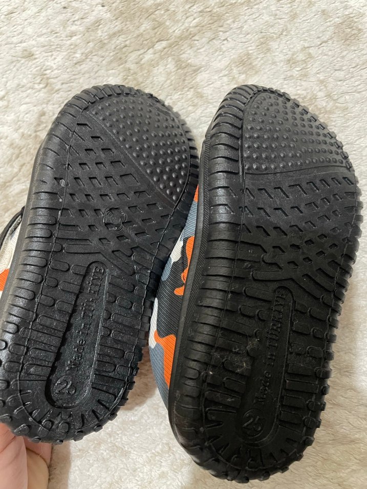 Erkek Çocuk Renkli Kamuflaj Sneakers - Görsel 2