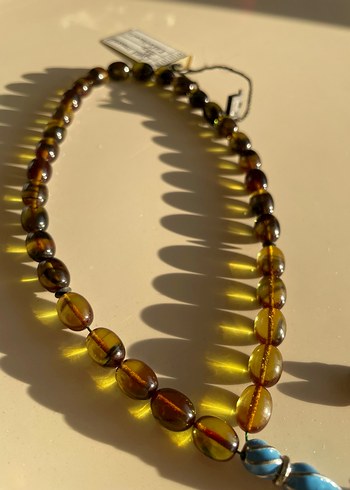 Ozel imameli hareli ates kehribar - Görsel 2