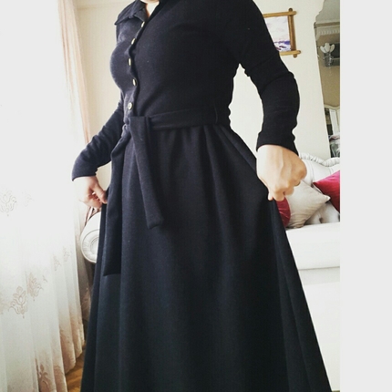 38 Beden Mevlana model elbise
