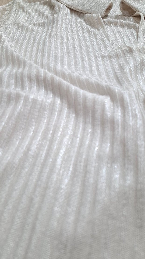 Bej   Uzun Kollu bluz 42 - Görsel 3