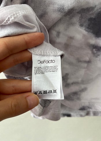Defacto Defacto Care Bare Batik Tshirt