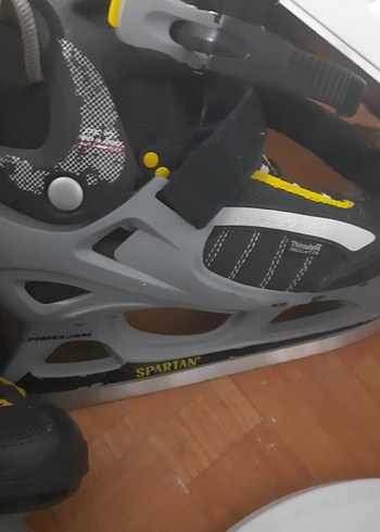 Sarı Renkli Bağcıklı Hokey/Buz Pateni - Görsel 7