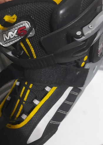 Sarı Renkli Bağcıklı Hokey/Buz Pateni - Görsel 4