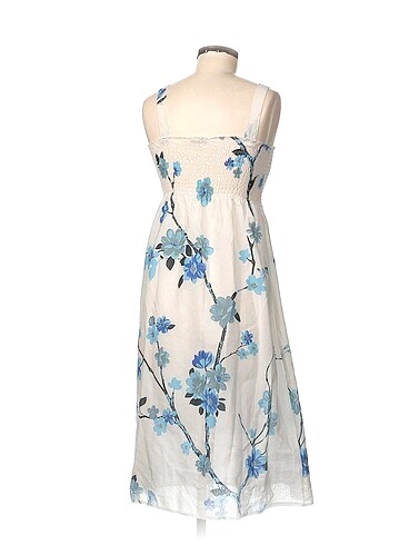 l Beden Vintage Love Uzun Elbise %70 İndirimli.