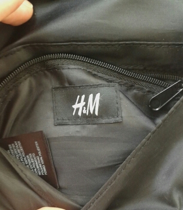H&M desenli küçük çanta 