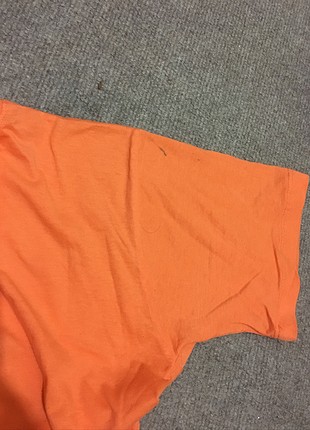 universal Beden turuncu Renk Melekli tişört