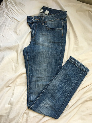 36 Beden mavi Renk Mango jean