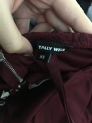 Tally Weijl Bordo büstiyer 