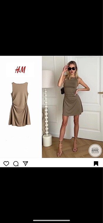 H&M viral elbise