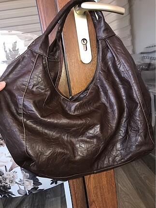 Hakiki deri çanta - Görsel 2