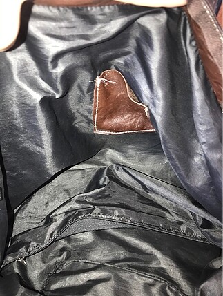 Hakiki deri çanta - Görsel 4