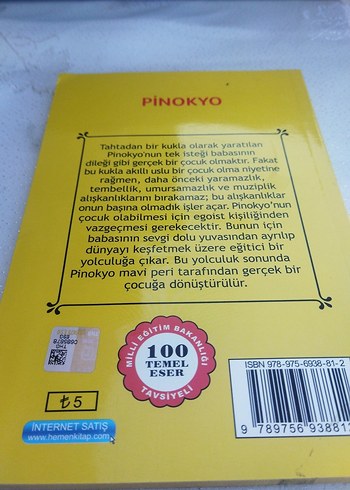 Pinokyo - Carlo Collodi Çocuk Kitabı - Görsel 2