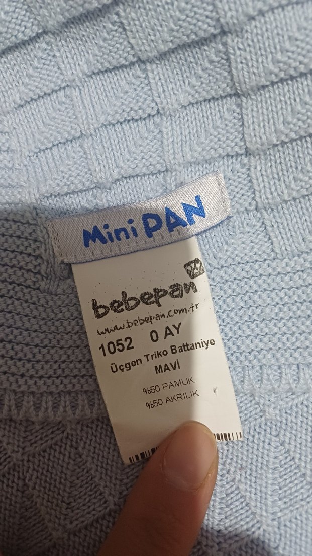 Mavi Bebek Battaniyesi - Görsel 2