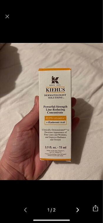 Kiehls c vitamini