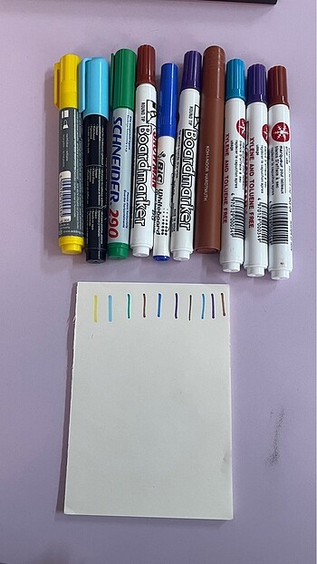  Beden Renk Renkli tahta kalemi