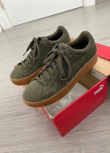 37 Beden haki Renk Puma Sop Ayakkabı