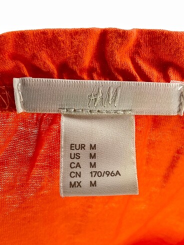 m Beden turuncu Renk H&M Bluz %70 İndirimli.
