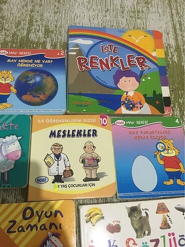  Beden Renk Çocuk eğitici kitapları