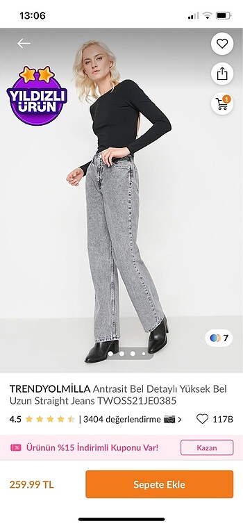 Trendyolmilla wide Leg jeans