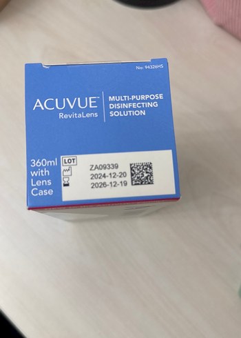 ACUVUE RevitaLens Çok Amaçlı Lens Solüsyonu 360ml - Görsel 2