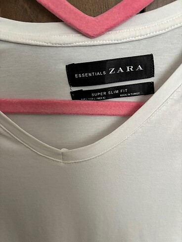 Zara Orjinal zara marka slim fit tshirt