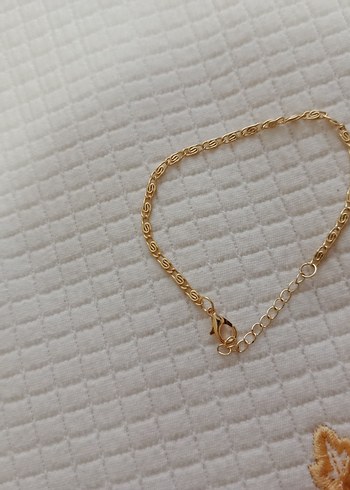 Kadın Zincir Detaylı Altın Rengi El Zinciri - Görsel 3