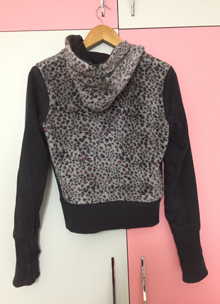 Diğer Peluşlu çift taraflı giyilebilir sweatshirt