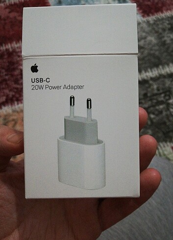 Sıfır kutulu apple şarj adaptörü 