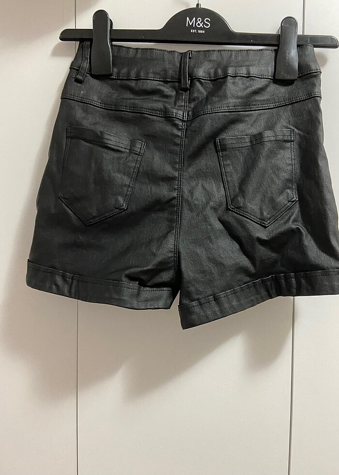 Deri şort - Görsel 4